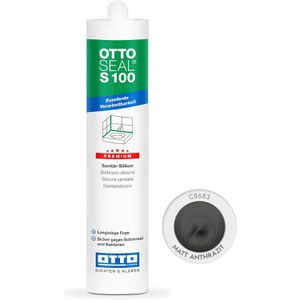 Silikon Otto-Chemie OTTOSEAL S100, anthrazit matt