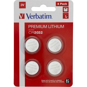 Produktbild für Knopfzelle Verbatim Premium, CR2032