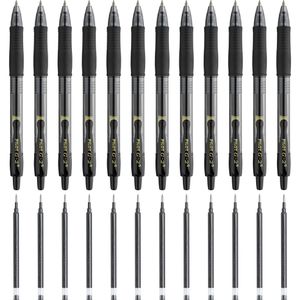 Produktbild für Gelschreiber Pilot G-2 Plus, Bonuspack 12+12, dokumentenecht