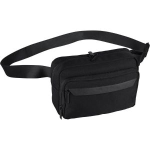 Bauchtasche Quadra Airside QD815, aus Polyester, schwarz