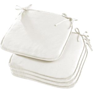 Stuhlkissen Zollner BELO, creme, für Innen