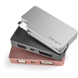Produktbild für USB-Adapter StarTech CDPVGDVHDMDP, silber