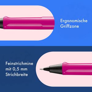 Produktbild für Druckbleistift Lamy safari 113, pink, Kunststoff