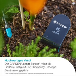 Produktbild für Bewässerungscomputer Gardena smart Sensor Control Set 19045-20