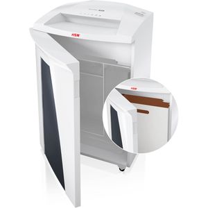 Produktbild für Aktenvernichter HSM Securio B34, 1844111, weiß, mit Rollen