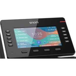 Produktbild für Telefon Snom D865, schwarz