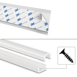 Produktbild für Kabelkanal Hama 00220980 weiß