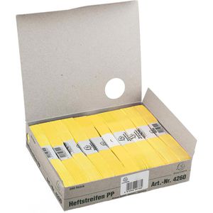 Produktbild für Heftstreifen Exacompta 426004B, 35 x 150mm, gelb