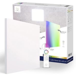 Produktbild für LED-Panel tint Aris ZigBee, weiß, 60 x 60 cm
