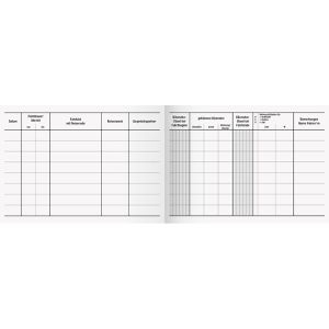 Produktbild für Fahrtenbuch Brunnen 1010141, A6 quer, sortiert
