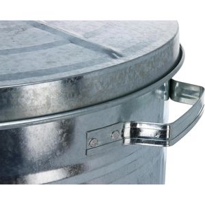 Produktbild für Mülleimer Spetebo XXL 2052, silber