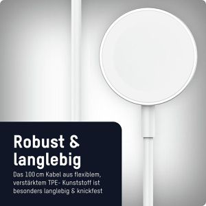 Produktbild für Ladekabel Ansmann 1700-0210, weiß, 1m