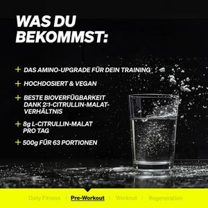Produktbild für Aminosäuren natural-elements L-Citrullin, Getränkepulver