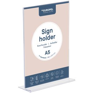 Produktbild für Tischaufsteller Europel 350054, A5