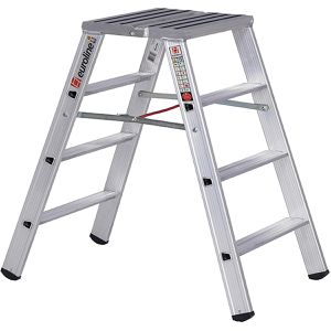 Produktbild für Klapptritt Euroline Nr. 30581, 3058104, aus Aluminium