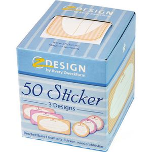 Produktbild für Sticker Zweckform 56820 Z-Design Haushalts-Sticker