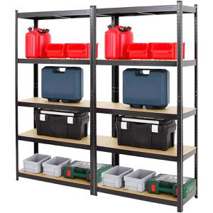 Schwerlastregal PROREGAL Ragnar, 5 Holzböden