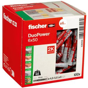 Dübel Fischer 538250, DuoPower 2 Komponenten-Dübel