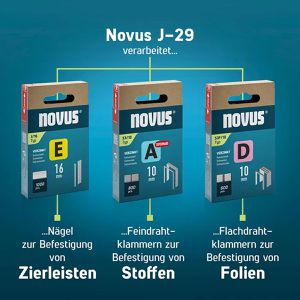 Produktbild für Handtacker Novus-Tools J-29, 030-0467