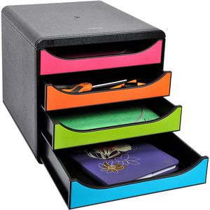 Produktbild für Schubladenbox Exacompta 310498D, Big Box Plus, A4
