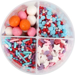 Produktbild für Zuckerstreusel Decocino Party-Mix, im 4 Kammer-Streuer