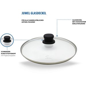 Produktbild für Topfdeckel ELO Juwel 35024, mit Edelstahlring