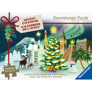Produktbild für Adventskalender Ravensburger 12004246, Puzzle