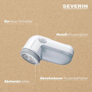 Produktbild für Fusselrasierer Severin CS 7976, elektrisch