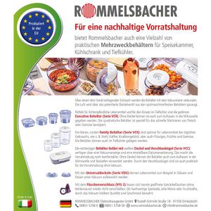 Produktbild für Vakuumierbeutel Rommelsbacher VRS0060, Folienrollen