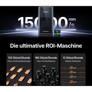 Produktbild für Graviermaschine xTool F2 Ultra Dual-Laser, 220 x 220mm