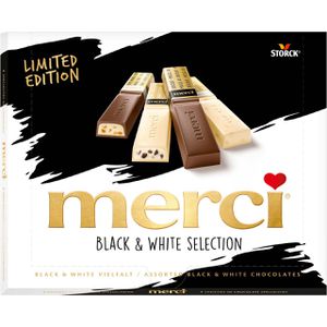 Produktbild für Pralinen Merci Black &amp; White Selection, 20 Stück