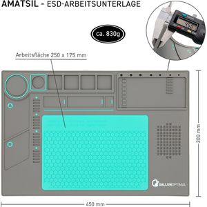 Produktbild für Lötmatte GALLUNOPTIMAL GOAMATSIL