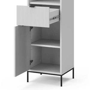 Produktbild für Badschrank Vicco Eliza, 4 Füße, weiß