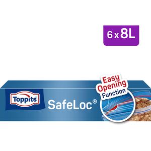 Produktbild für Gefrierbeutel Toppits Doppelverschluss 8 Liter