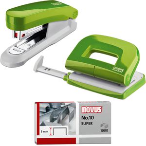 Heftgerät Novus Twinset E15/E210, 020-1874, inkl. Locher