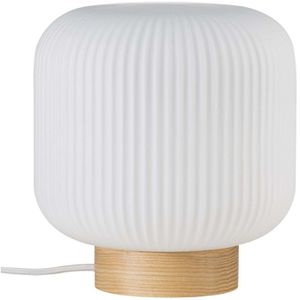 Tischlampe Nordlux Milford, weiß mit E27-Fassung