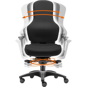 Produktbild für Bürostuhl SITWELL-STEIFENSAND Ortholetic Balance M, 3D-Ergo