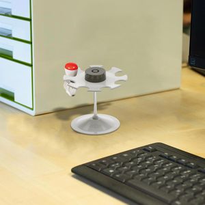 Produktbild für Stempelträger Wedo 64837, lichtgrau