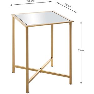 Haku-Möbel Beistelltisch 23362, Madrid, weiß, aus Holz, 46 x 60 x 35cm,  rechteckig – Böttcher AG