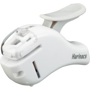Produktbild für Heftzange Kokuyo Harinacs Small Plus, aus Kunstoff, weiß