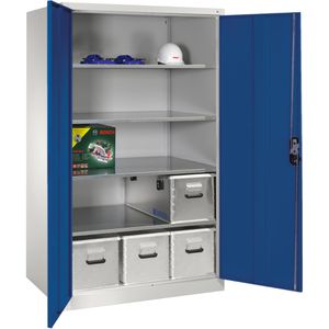 Produktbild für Werkzeugschrank CP-Möbel 8934-00, aus Metall, grau / blau