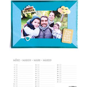 Produktbild für Fotokalender Folia Bastelkalender jahresunabhängig
