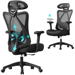 Produktbild für Bürostuhl Songmics OBN063BH01