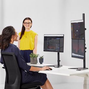 Produktbild für Monitorhalterung Fellowes Seasa 80440, vertikal