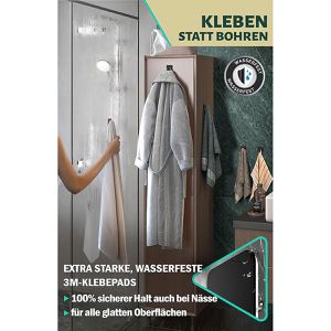 Produktbild für Klebehaken 4smile MZ-BK-YPM-M