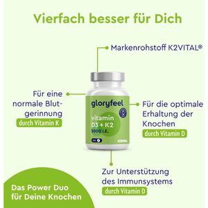 Produktbild für Vitamin-D gloryfeel 200 Tabletten