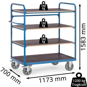 Produktbild für Etagenwagen Fetra 18202