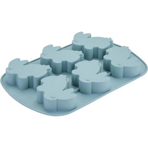 Produktbild für Backform Dr.Oetker-Küchenhelfer Mini-Häschen, aus Silikon