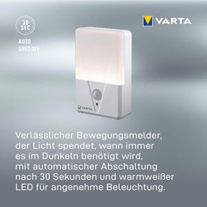 Produktbild für Nachtlicht Varta Motion Sensor LED, mit Batterie