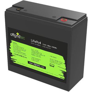 Produktbild für LiFePO4-Akku Offgridtec 12,8/18, 18 Ah